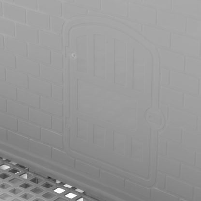 Dog Training Toilet with Wall Column, Removable Portable Puppy Mesh Training Potty, Plastic Dog Potty Tray for Large Small Medium Pets, Indoor Dog Litter Box with Chew De (White)