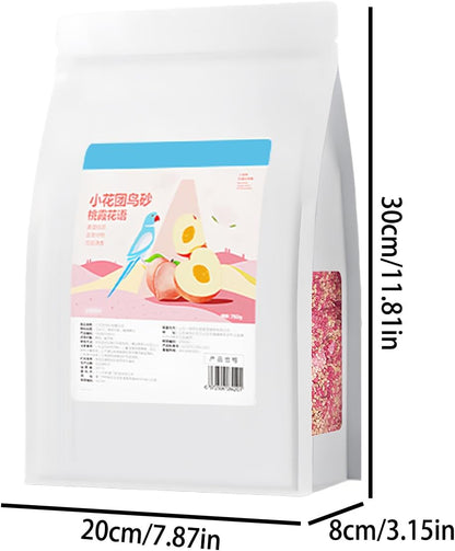 Bird Cage Bedding - Absorbent Nesting Litter for Conure | Natural Crushed Texture with Odor-Neutralizing Minerals & Soft Texture for Parakeet, Cockatoo, Lovebird and Canary