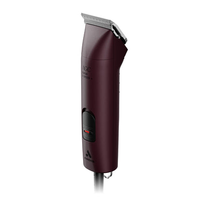 Andis Professional UltraEdge Super 2-Speed Detachable Blade Dog/Pet Clipper, Rotary Motor with Shatter-Proof Housing, Runs Calm & Silent, 14-Inch Cord, for All Dog Coats & Breeds, 120 Volts, Burgundy