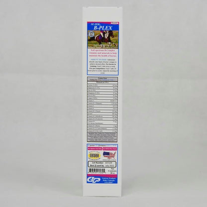 SU-PER B-Plex Equine Paste - Complete B-Complex Horse Vitamins and Minerals Supplement - Healthy Hooves, Red Blood Cells, Energy & Stamina Support, Horse Calming Paste - 30cc Syringe (2 Pack)