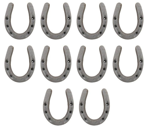 Small CAST Iron Horseshoes • Crafts Home DÉCOR, Horseshoe/Horse Shoe, Small Tiny NIKNAK - Pack of 10-3 3/8" Long x 2 3/4 Wide