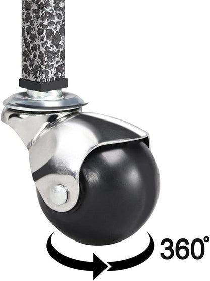 Yaheetech 69-Inch Extra Large Wrought Iron 3 Levels Ferret Chinchilla Sugar Glider Squirrel Small Animal Cage with Cross Shelves and Ladders, Black