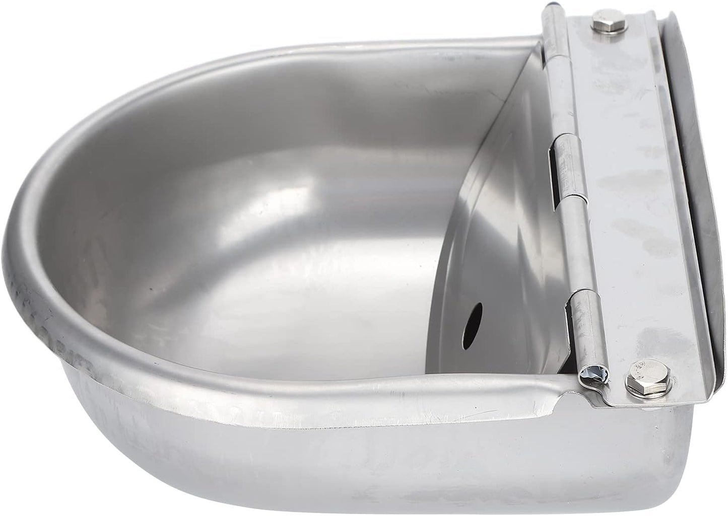 Acouto Automatic Water Bowl Horses Stainless Water Trough Bowl Automatic Drinking Horses Goats Sheep Cattle Livestock Waterer & Watering Equipment