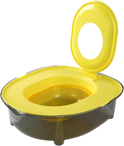 Cat Box for Indoor Cats – Anti-Splash Odor Control Semi-Closed – Waterproof Pet Toilet Tray, for Outdoor Indoor Home Apartment Small and Medium Pets