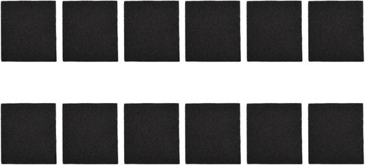 Compost Bin Filters 24Pcs Cat Litter Box Filter Cotton Deodorant Professional Activated Charcoal Filters Pet Pads for Compost Bucket/Scrap Bin Odor-Control Parts