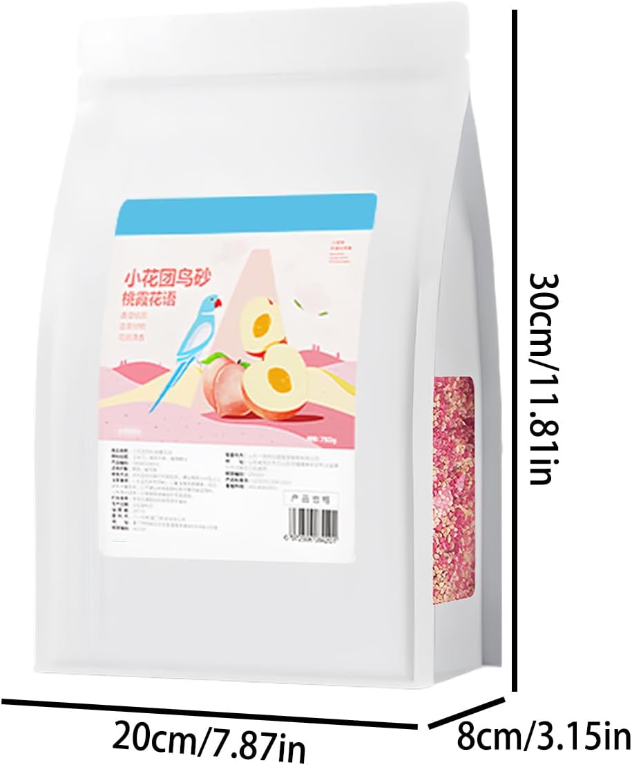 Bird Cage Bedding - Bird Absorbent Sand Nesting Litter - Cage Odor Control Bedding | for Conure Parakeet Cockatoo Lovebird Canary Cockatiel