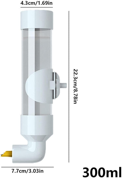 Automatic Bird Drinker, Automatic Water Bottle for Parakeets for Pets - Bird Water Feeder - Automatic Hanging Bird Cage Water Dispenser