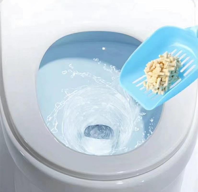 Tofu Cat Litter Clumping, Flushable,Ultra Absorbent and Fast Drying,Solubility in Water,Really Dust-Free Esay Clean,Dust-Free,100% Natural Materials,Less Scattering,33.6lb (5.6lb* 6bags)