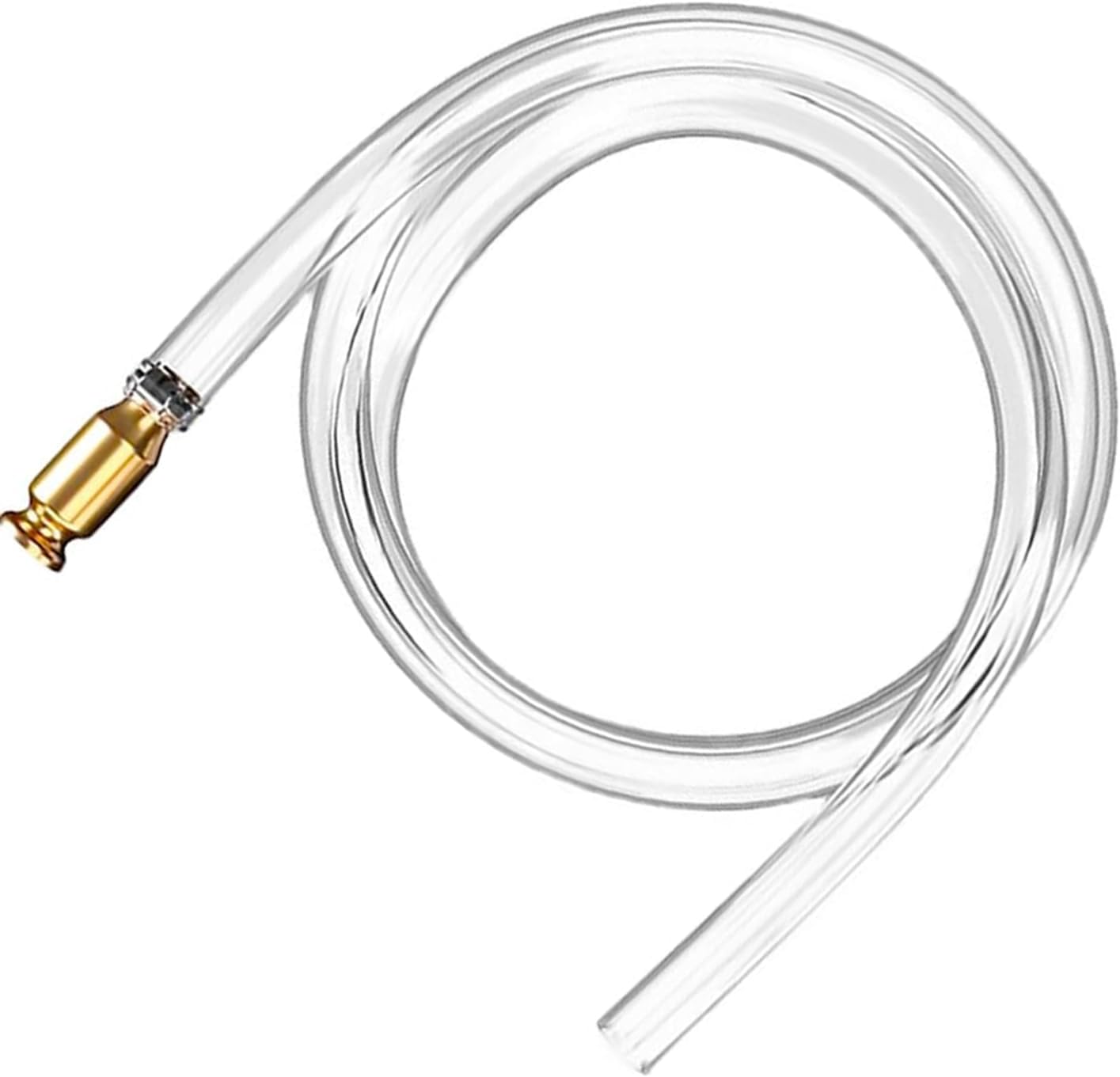 TAODAN 1 Set Vibrating Screen Siphon Pump 1/2 Inch Copper Valve Siphon Hose Aquarium Water Changer Car Oil Extractor Suitable for Gasoline Petroleum Diesel Fuel Liquids