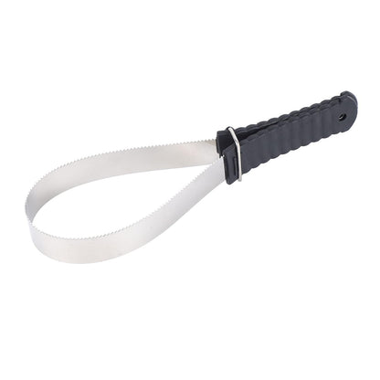 Horse Curry Comb Professional Stainless Steel Safety Horse Fur Scraper for Horse Hair Cleaning Durable Grooming Tool for Horses and Pets