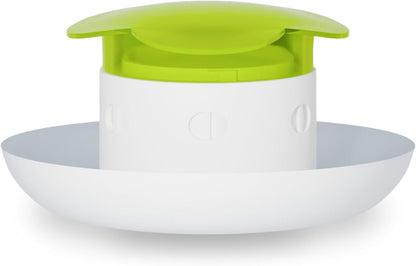 Dog Slow Feeder Bowl – Interactive Puzzle Feeder for Dogs – Fun Eating Game to Slow Down Fast Eaters – Non-Slip Design – Food & Water Bowl for Small, Medium & Large Dogs – Green