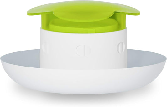 Dog Slow Feeder Bowl – Interactive Puzzle Feeder for Dogs – Fun Eating Game to Slow Down Fast Eaters – Non-Slip Design – Food & Water Bowl for Small, Medium & Large Dogs – Green