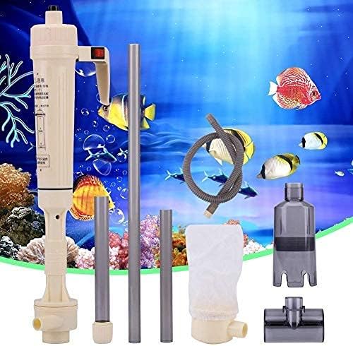 Aquarium Gravel Cleaner, Battery Powered Fish Washer Siphon Water Change Cleaning Tool for Aquarium Fish