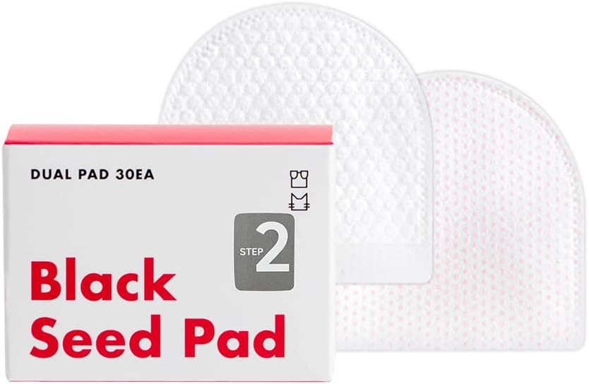 JAYU PET Black Seed Pad - Dry Cat Chin Acne Pad, Double-Sided Dry Pads for Removing Blackhead, 30pcs