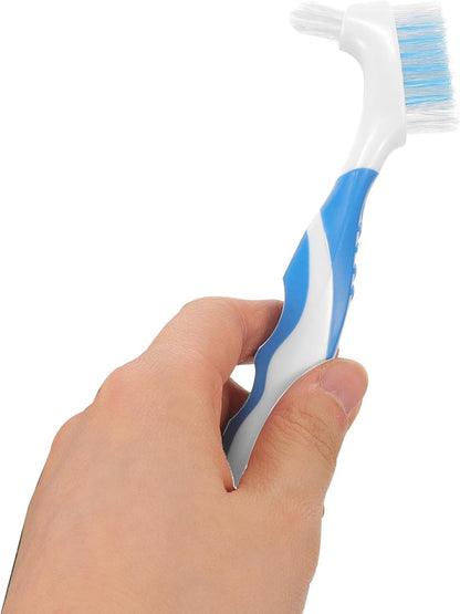 2Pcs Turtle Shell Cleaning Brush Double-Head Portable Dirt Remover Household Small Multi-Functional Reptile Health Supplies for Tortoise Shell Maintenance