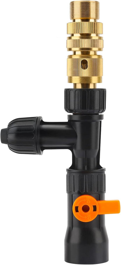 hygger HG-966 Metal Aquarium Water Changer Replacement Part Faucet Connector