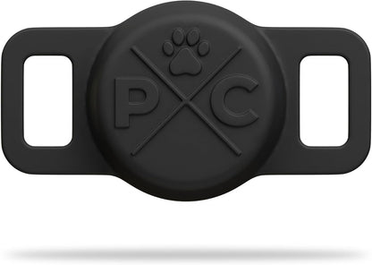 Pup Culture Cat Collar Airtag Holder - Extra-Durable, Lightweight, Protective - Track Your Cat Using Apple AirTag Technology