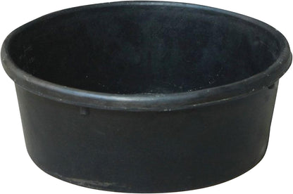 Horse Feed Pan, 4L Rubber Animal Feed Bowl, Water Trough Food Container for Dog Cat Duck Chicken Small Animal Ranch Farm Outdoor