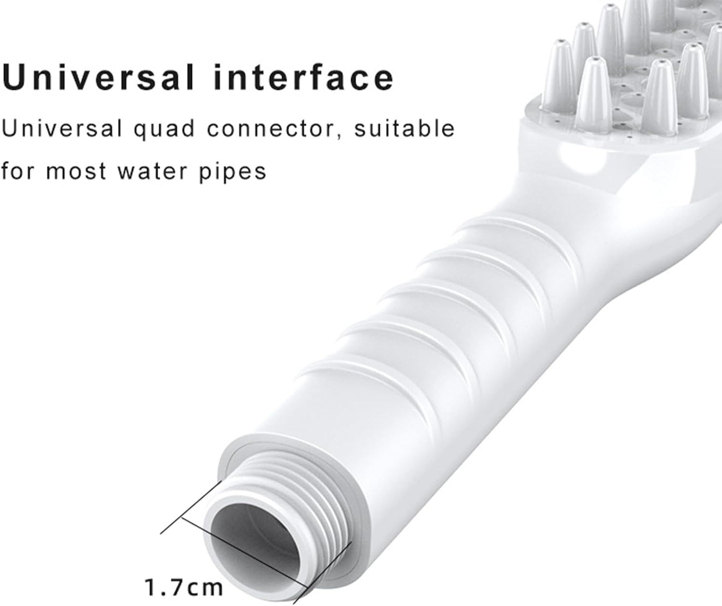 Pet Shower Sprayer – Bathing Sprayer Massage Showerhead For Dogs, Pet Showerhead For Combing And Grooming | Ideal For Garden, Yard, Bathroom, Camping, Outdoor Cleaning, Pets Care, Bath Time, Travel