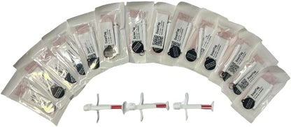 Less Waste Mini ISO Data Microchip Implanter & ID Tag with 90% Less Plastic/Environmentally Greener/Lifetime Pet Recovery Service/Free Registration, 15 Gauge/Reusable Poly-Bag/30 Pack