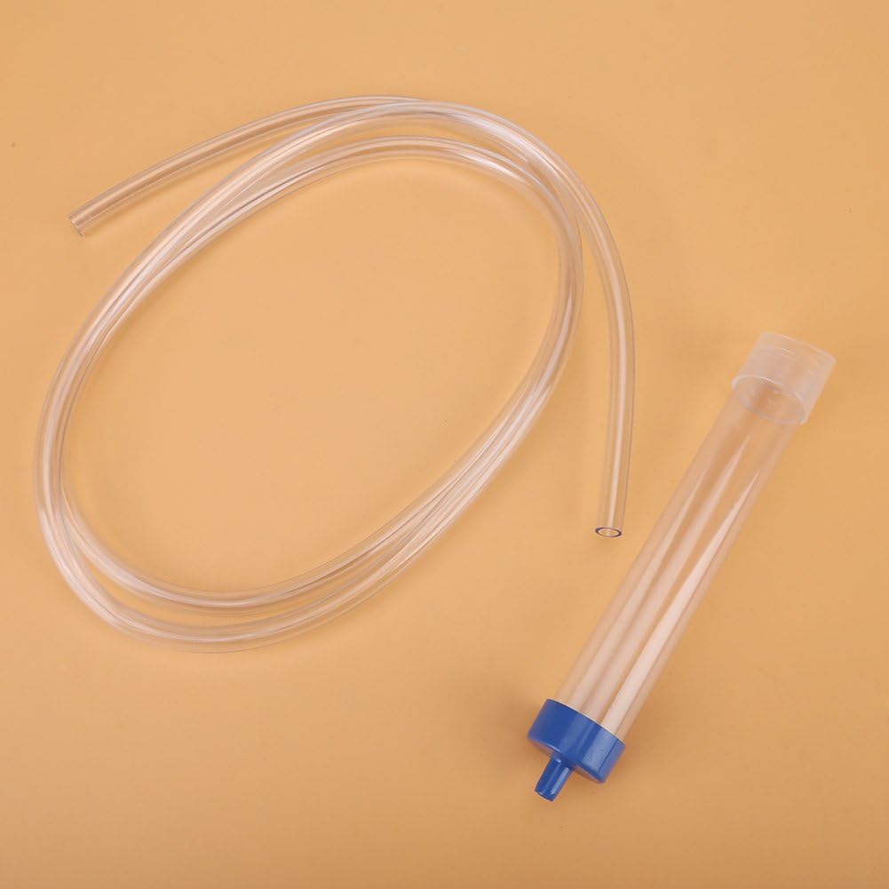 Mumusuki Hand Pump Aquarium Gravel Cleaner & Water Changer - 150cm Siphon Tube for Fish Tank Cleaning, Waste Remover for Small Tanks up to 30L (8 Gal)