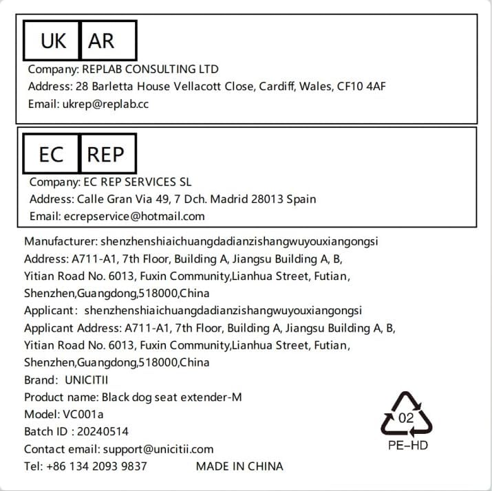 Car Seat Extender for Large Dogs, Back Seat Extender for Dogs up to 120 LBS Large Dog Extender with Storage Car Organizer Gap Filler for Front or Back Seat