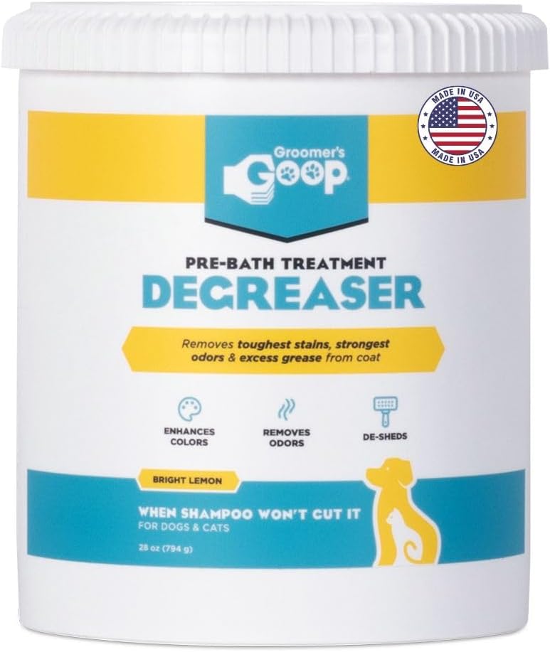 Groomer’s Goop Pre-Bath Pet Degreaser (28 oz)