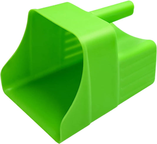 Pet Feed Scoop Plastic Utility Scoops For Feeding Horses Goats Sheep Bird Scooper Food Service Ice Scoopers Plastic Scoop