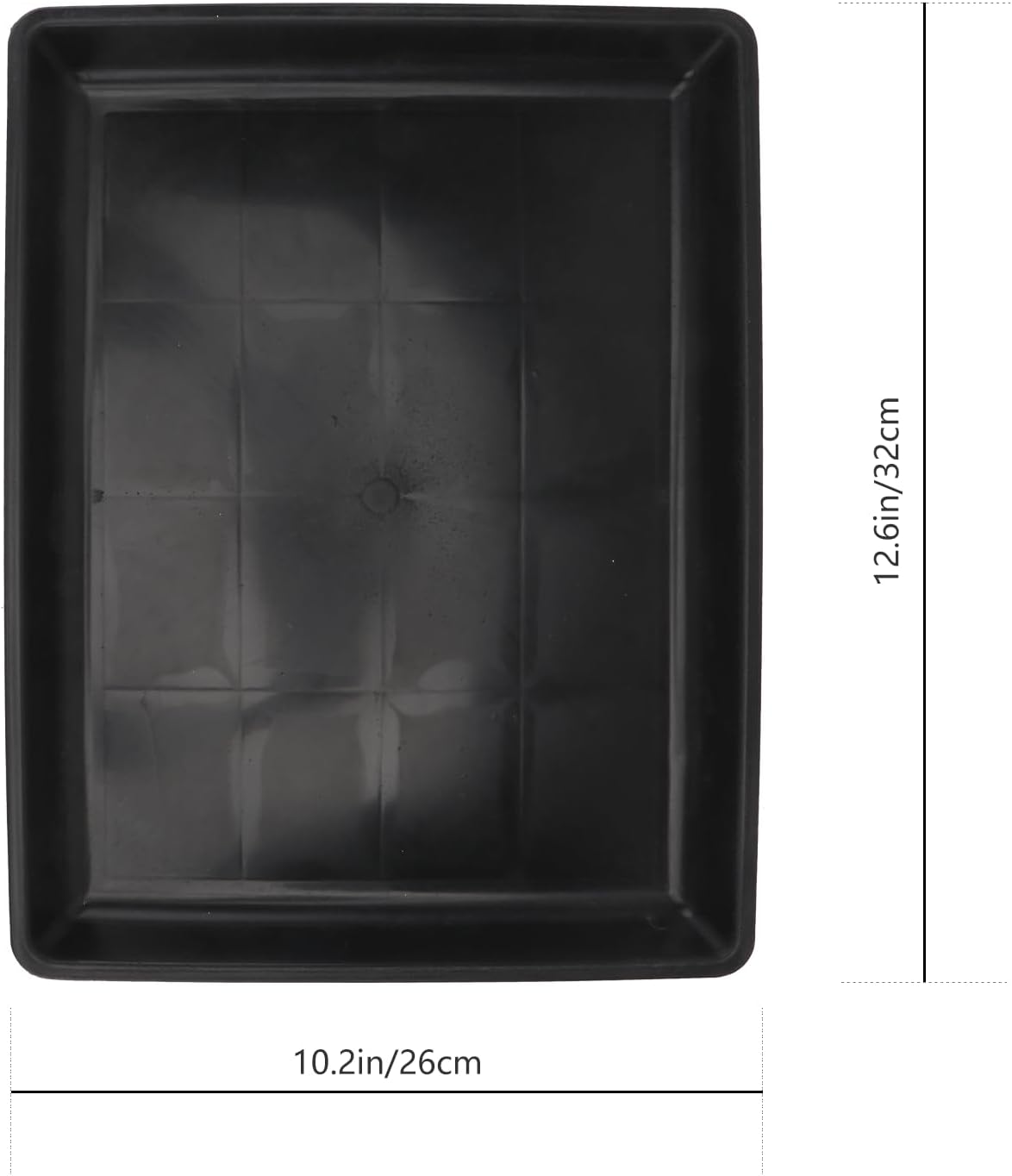 Garneck Dog Crate Replacement Tray 13.38X10.23 Inch Plastic Pet Cage Liner Pan for Dogs Rabbits Cats Small Animals