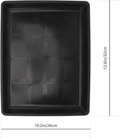 Garneck Dog Crate Replacement Tray 13.38X10.23 Inch Plastic Pet Cage Liner Pan for Dogs Rabbits Cats Small Animals