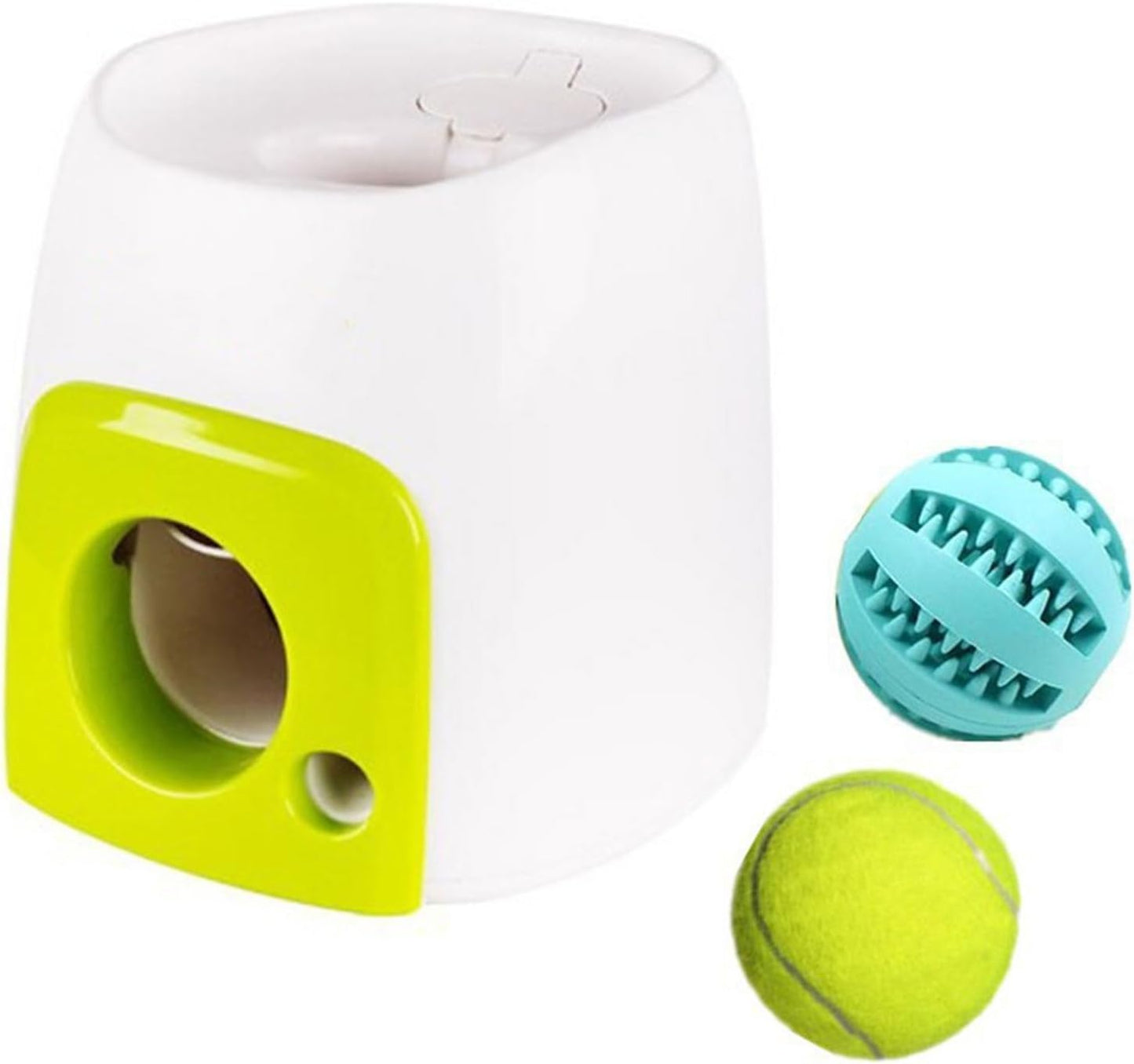 Dog Anxieties Relief Ball Launchers Treat Dispenser Toy Simple Operations for Various Portable Dog Toy