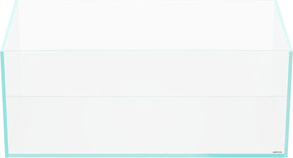 LANDEN 90S 39 Gallon Shallow Tank Rimless Low Iron Tank 35.4" L × 19.7" W × 14.2" H (90cm x 50cm x 36cm); 10mm Thickness Aquascape Fish Tank, Black Leveling Mat Included