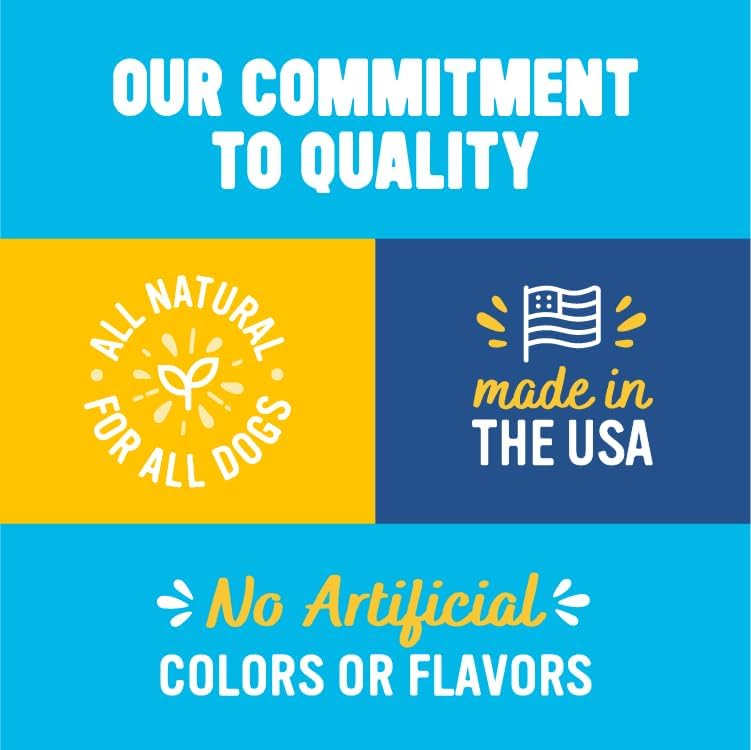 Blue Dog Bakery Protein Jerky Meat Sticks, Made w/USA Beef #1 Ingredient, Healthy Dog Treats, All Natural, 6 oz (Pack of 2)