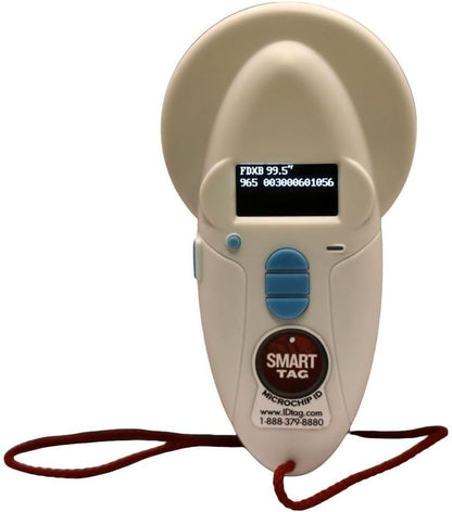 Mini ISO Data Microchip with Temperature Biosensor, Lifetime Pet Recovery Service/Free Registration, Implanter & ID Tag for Dogs, Cats & All Animals, 14 Gauge/Reusable Poly-Bag/10 Pack