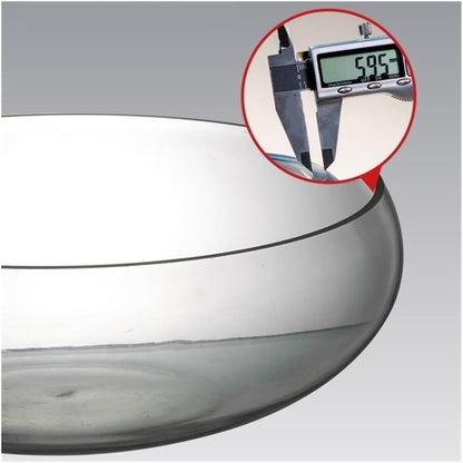 Fish Tank Large Glass Fish Tank Wide Diameter Bowl-Shaped Transparent Desktop Decoration Hydroponic Plant Container Planter