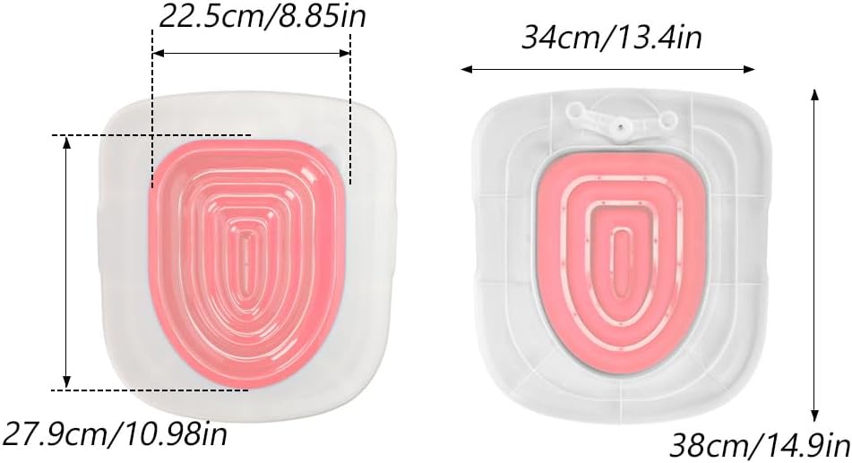 Cat Toilet Training Kit, Professional Universal Hygienic Pet Supply with Tray for Puppy Small Trainer Reusable Litter System Cleaning Kitty Potty Train to Use Cats Urinal Seat Tool Toilets