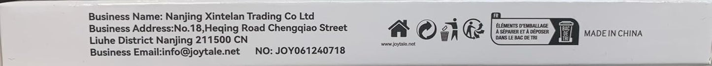 Joytale Upgraded Cat Collar with Bells, Breakaway Cat Collars with Bow Tie, 1 Pack Girl Boy Safety Plaid Kitten Collars, Haze Blue