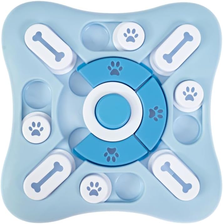 BoneItUp Dog Enrichment Toys Combo – Interactive Dog Puzzle Toys & Lick Mat for Dogs for Mental Stimulation, Slow Feeding & Calming Play