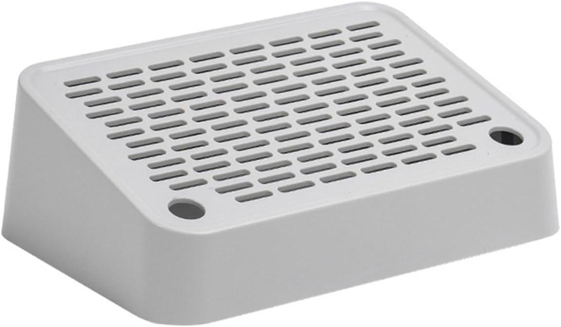 Footboard for Cats Litter Box Reusable Easy Cleaning Keep Room Tidy Compact Size for Home Indoor Litter Pan Pet Litter Box, Slope