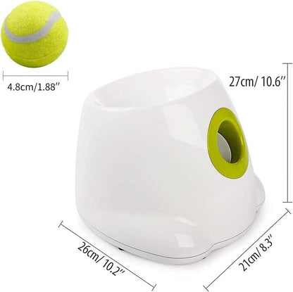 Compact Automatic Dog Ball Launcher Interactive Fetch Machine