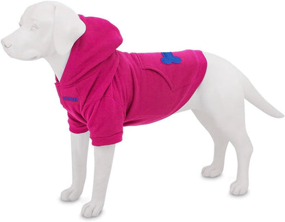 Best Pet Supplies - Voyager Dog Windproof Hoodie Pullover - Fuchsia, X-Small, 252-FU-XS