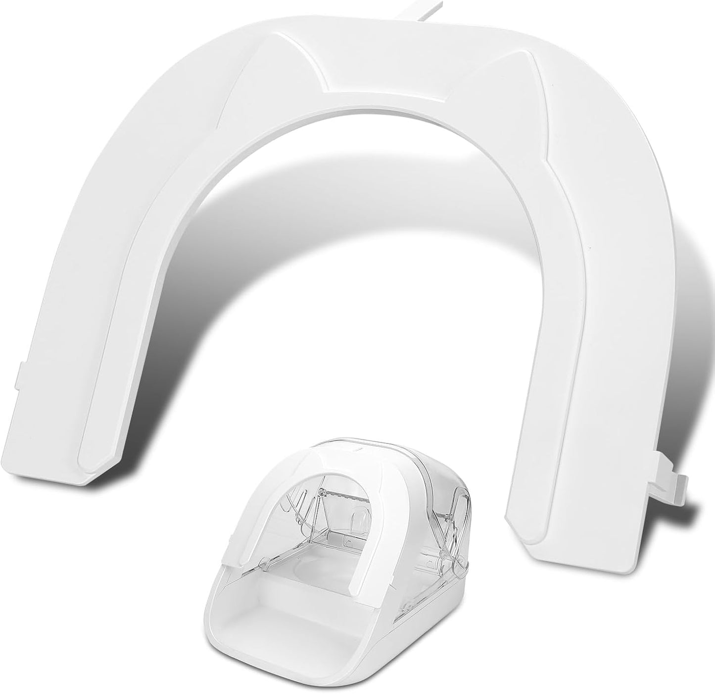 Front Cover for Automatic Micro Chip Pet Feeder, Prevent Pets Competing for Food in Multiple Pets Home, Avoid Food Stealing from Other Cats and Dogs, Precise Diet Control of Each Pet