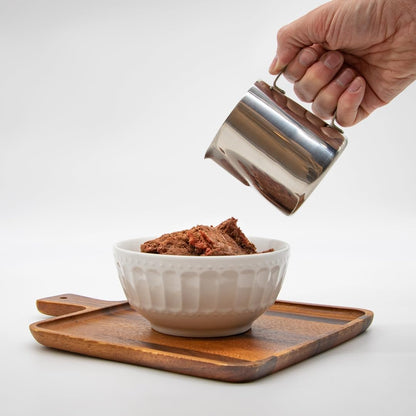 BJ'S RAW PET FOOD Freeze Dried Basic Complete & Balanced Dog Food | Chicken & Beef High-Protein Meal for Optimal Health | Made in USA, 14-Ounce