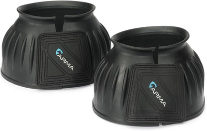 Shires Arma Overreach Bell Boots: Protect Your Horse's Hooves in Style Baby Blue/Pony