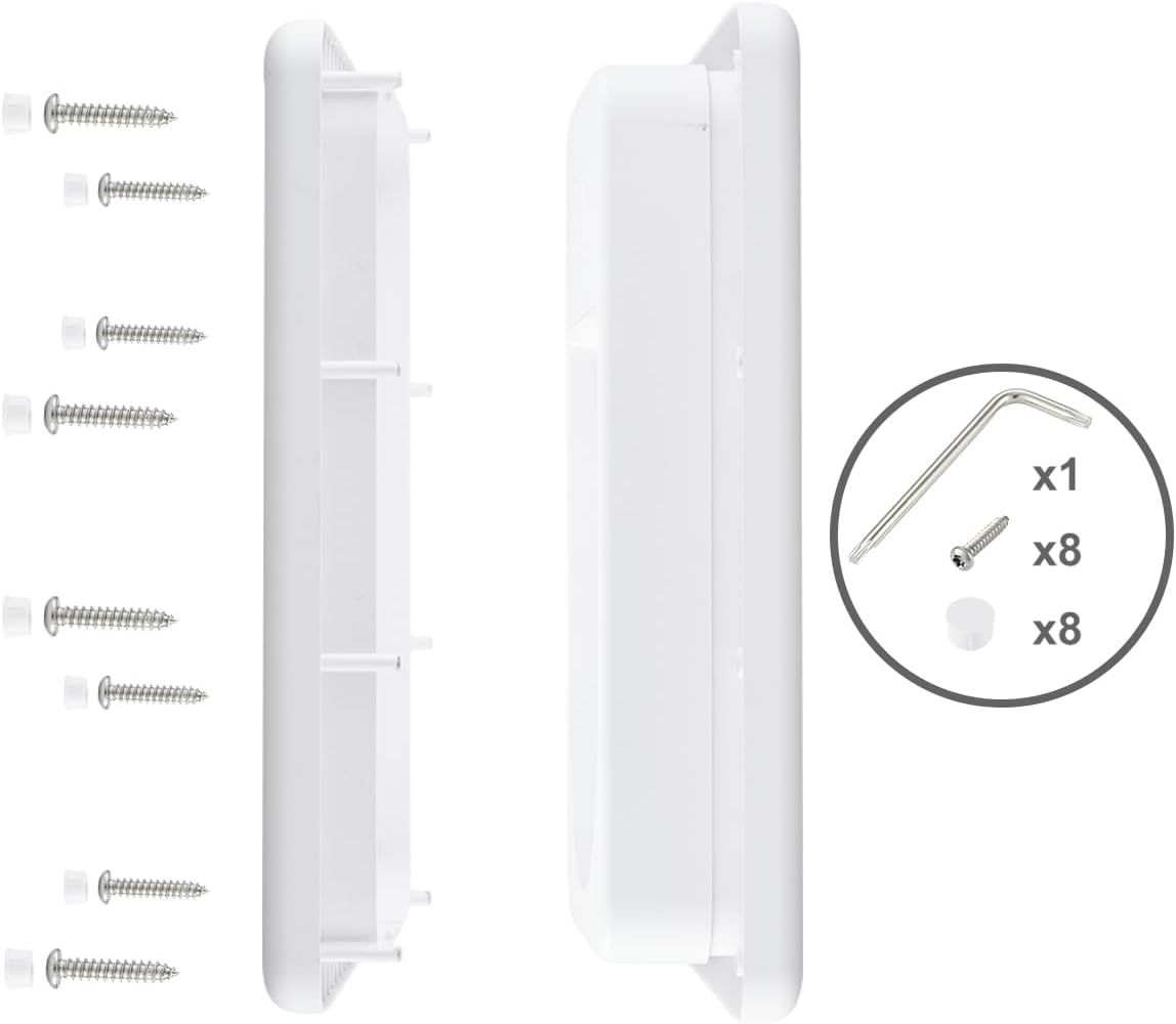 Smart Electronic Pet Door, Automatic Cat Dog Door with 3 Modes, Battery Powered Electronic Sensor Pet Door with 1 Sensing Key, Fit for Small/Medium Pets Up to 35lbs - Small Size