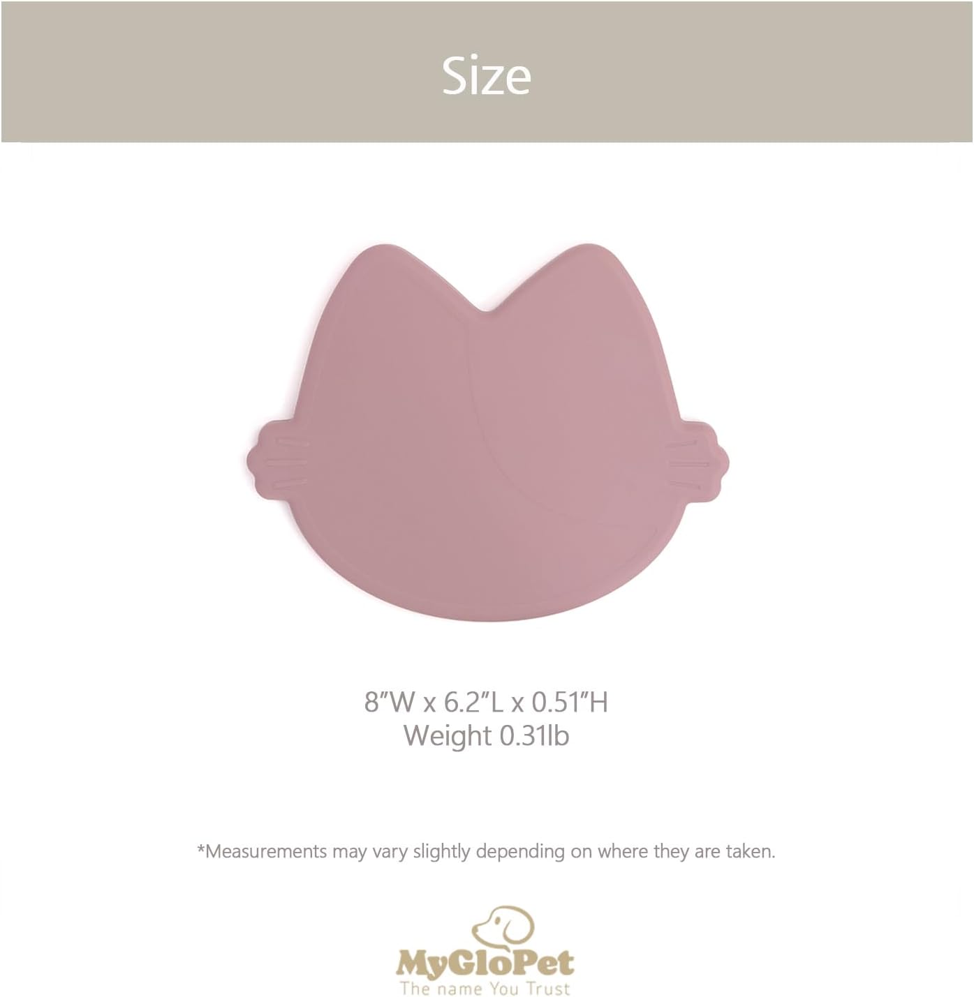 Platinum Silicone MoaCat Bowl Cover, Wellbeing Pet Bowl Premium Odorless BPA-Free Food-Grade Microwave Dishwasher Safe Sensitive Stomach Eco-Friendly Travel Bowl (Pink)