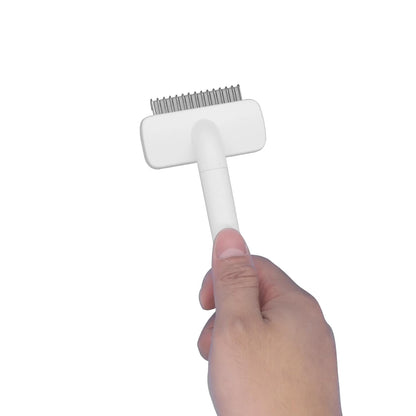 Undercoat Shedding Brush for Dogs & Cats, Grooming Comb for Long Hair, Dematting Comb, Deshedding & Dematting Tool, for Cats & Small/Medium Dogs