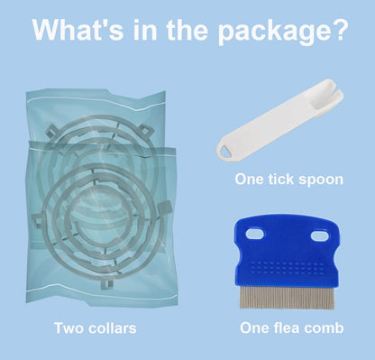 Flea and Tick Collar for Cats | 8-Month Waterproof Protection, Adjustable & Safe with Natural Oils | Charity Donation per Purchase