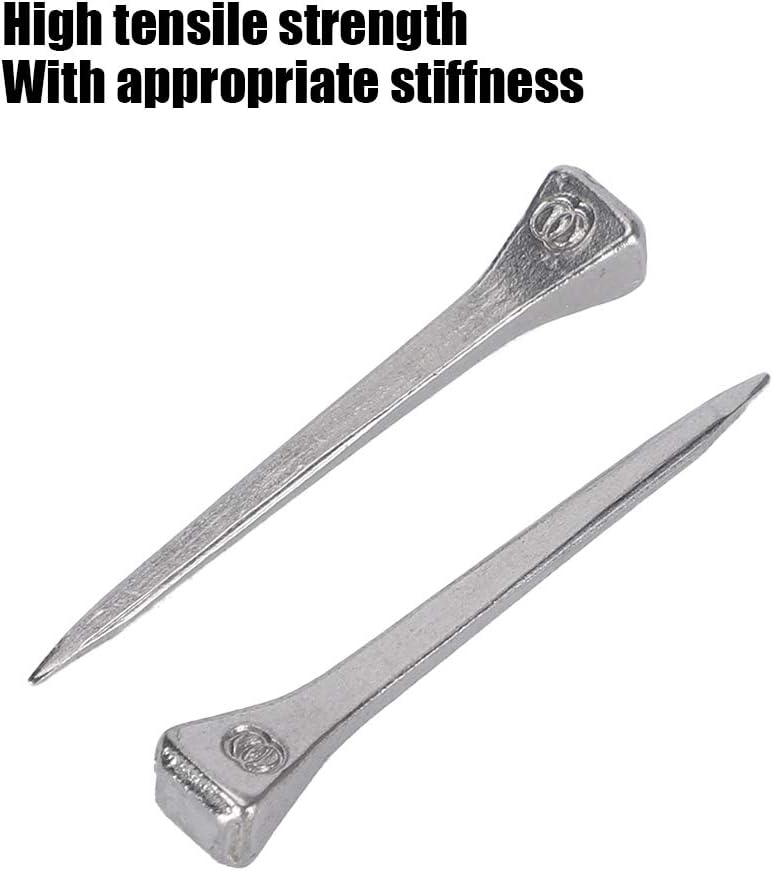 E3 Horseshoe Nails, Steel Nails for Horse Equipment, 250pcs Equestrian Sport Nails with High Tensile Strength, Durable and Easy to Use for Farriers and DIY Projects