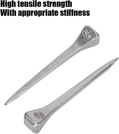 E3 Horseshoe Nails, Steel Nails for Horse Equipment, 250pcs Equestrian Sport Nails with High Tensile Strength, Durable and Easy to Use for Farriers and DIY Projects